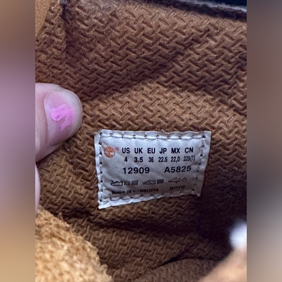 Timberland "Brown" Boots Men's 4 - Picture 9 of 10